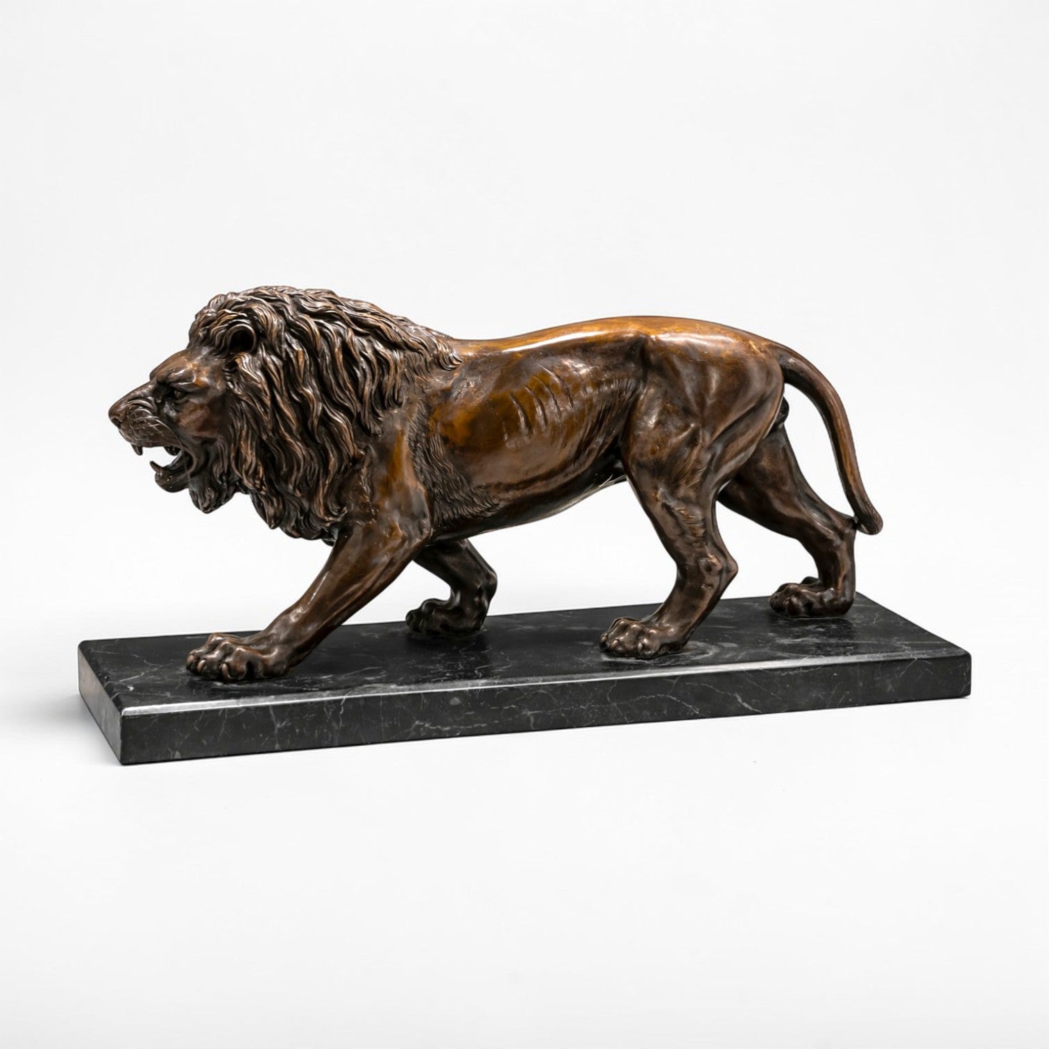 Bronze Lion Sculpture