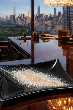 Custom-Made Glass Fused Small Rectangle Tray