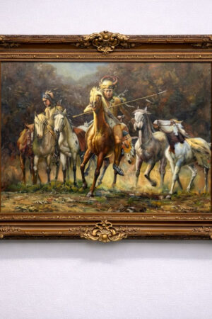 Late 20th Century Oil on Canvas