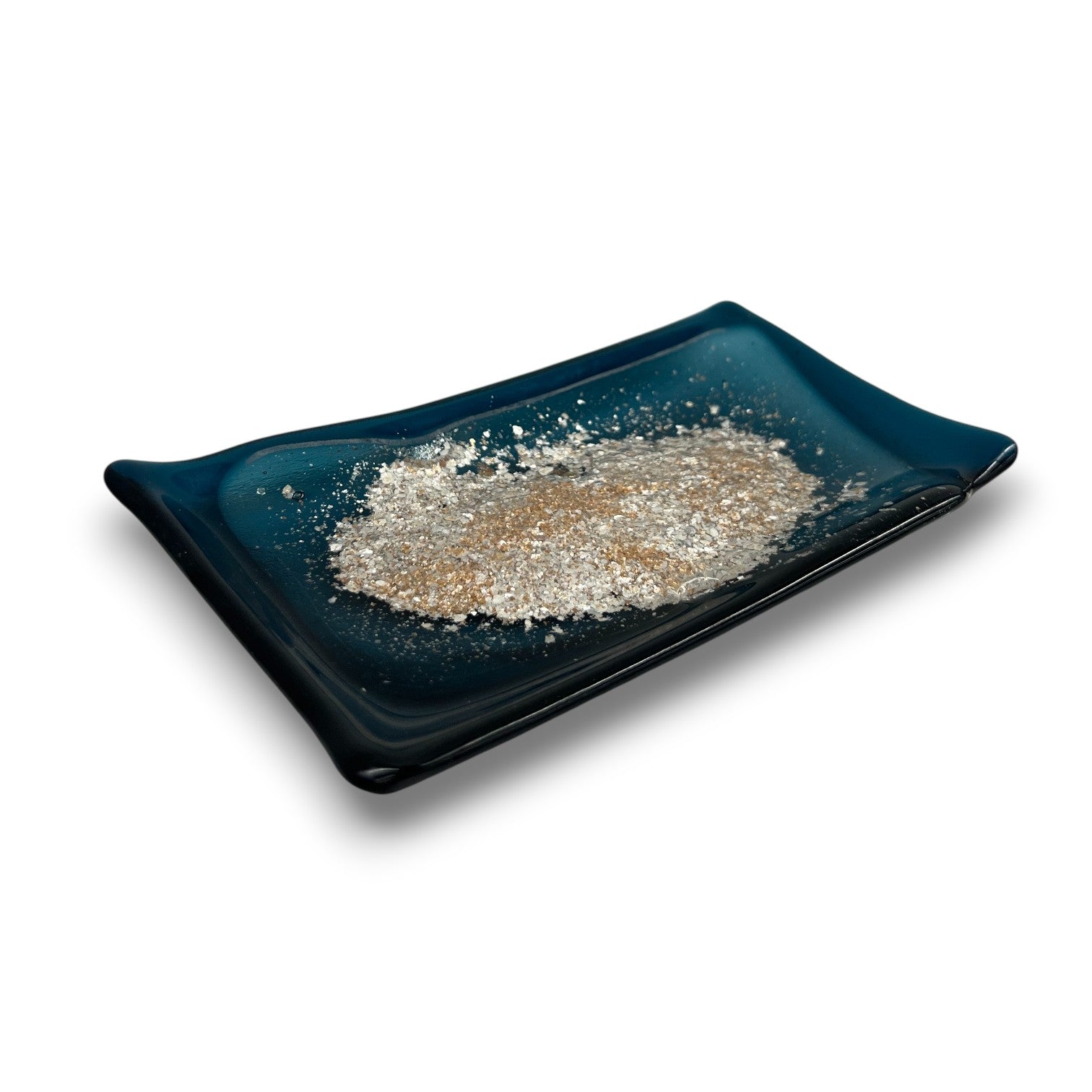 Custom-Made Glass Fused Small Rectangle Tray - Image 2