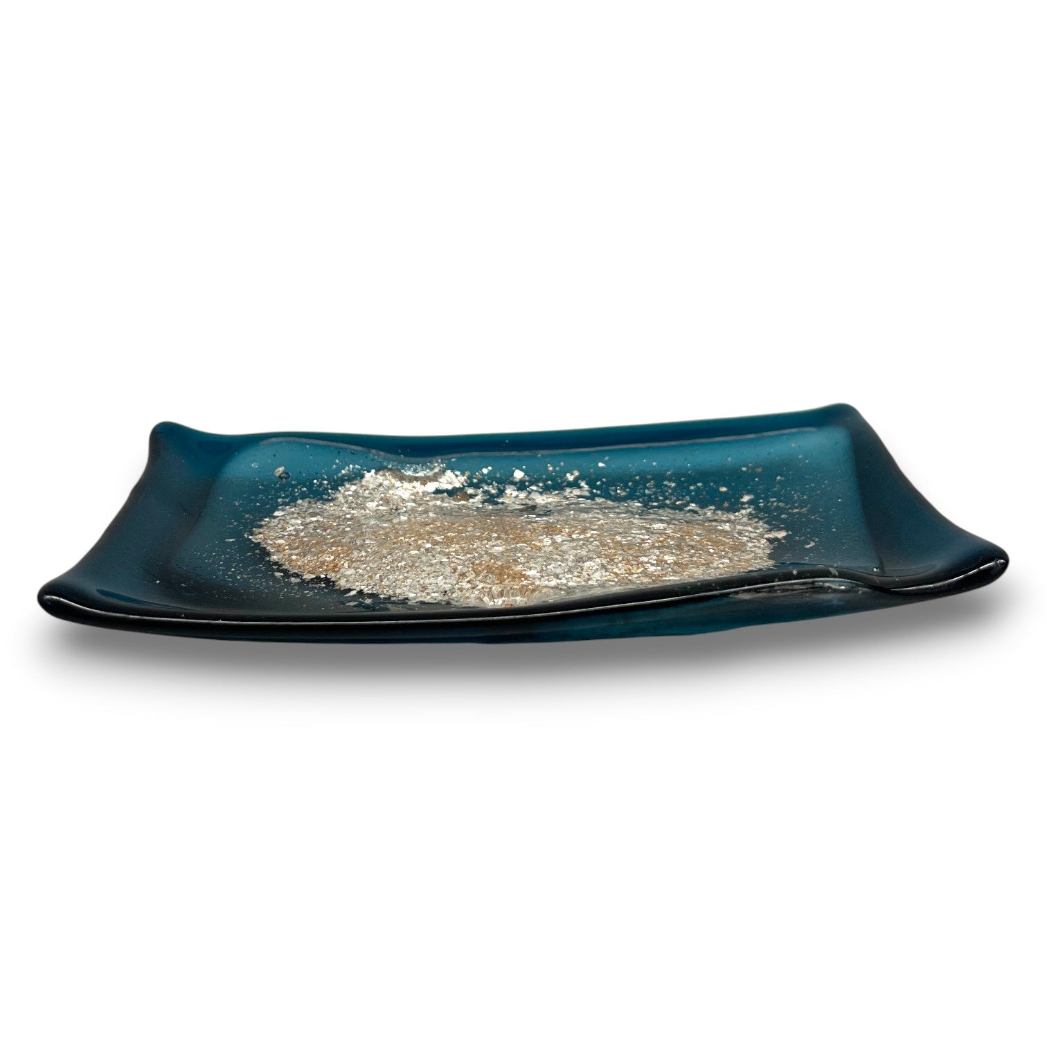 Custom-Made Glass Fused Small Rectangle Tray - Image 3